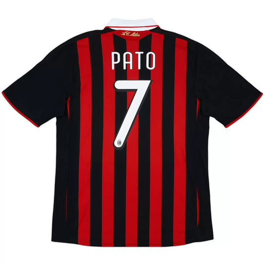 PATO #7 AC Milan 2009/10 Home Retro Soccer Jersey