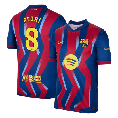 PEDRI #8 Barcelona Fourth Away 'El Clásico' Jersey 2025/26