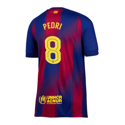 Camiseta de fútbol del FC Barcelona 2025/26 de PEDRI #8 - Champions League