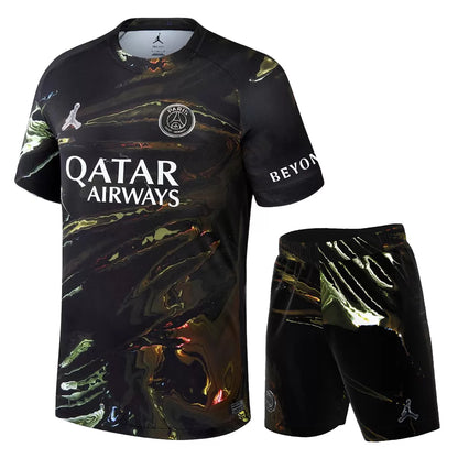 PSG Fifth Away Soccer Kit - Jersey + Shorts Night Edition 2025/26