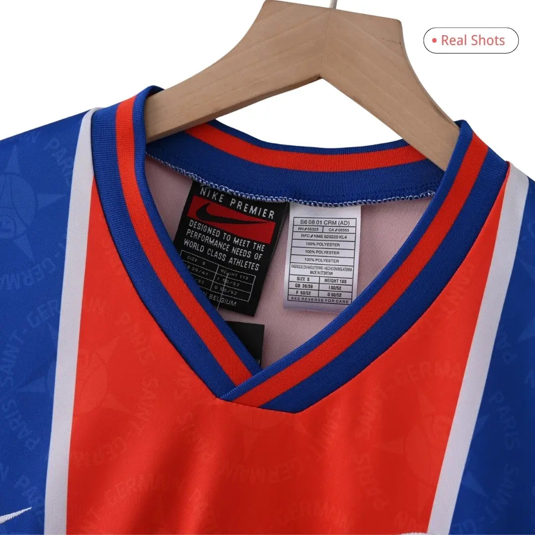 PSG 1995/96 Home Retro Soccer Jersey