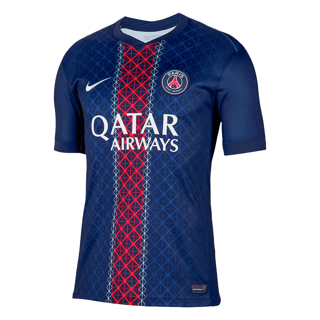 Camiseta de fútbol del PSG para la temporada 2025/26, local, azul marino