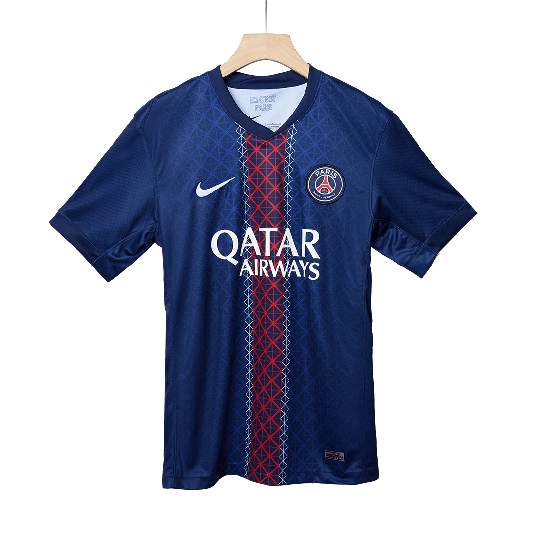 Camiseta de fútbol del PSG para la temporada 2025/26, local, azul marino