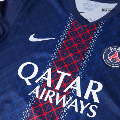Camiseta de fútbol del PSG para la temporada 2025/26, local, azul marino
