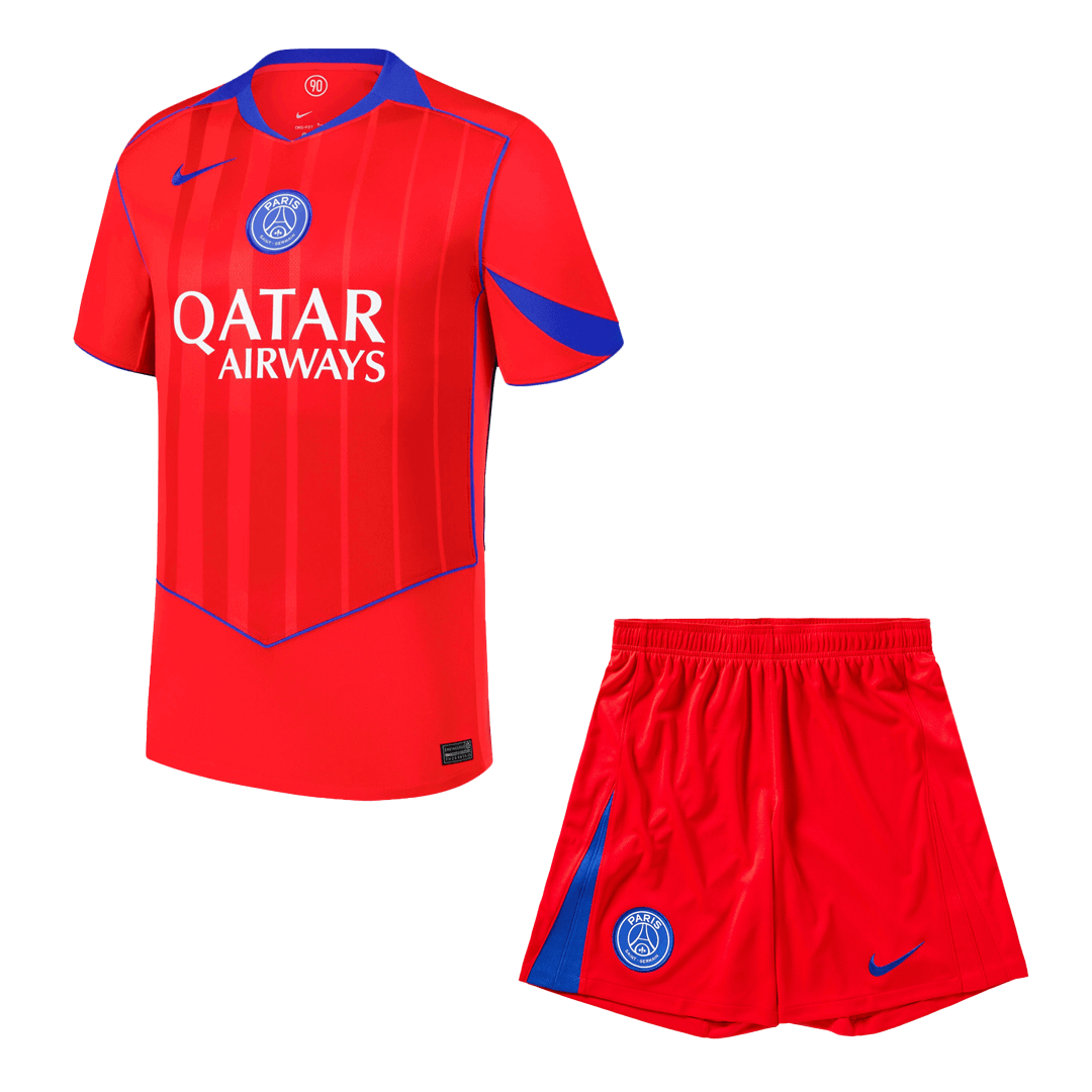 PSG Third Away Jerseys Kit 2025/26 - Jersey+Shorts