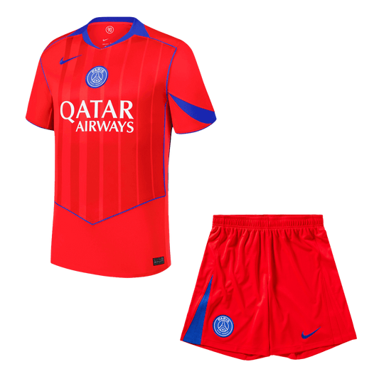 PSG Third Away Jerseys Kit 2025/26 - Jersey+Shorts