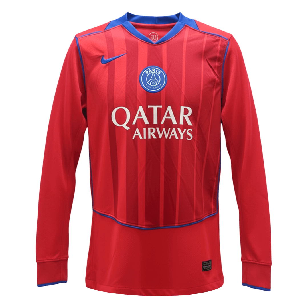 Troisième maillot extérieur à manches longues du PSG 2025/26