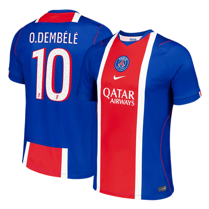 Maillot de foot O.DEMBÉLÉ #10 PSG Domicile 2025/26