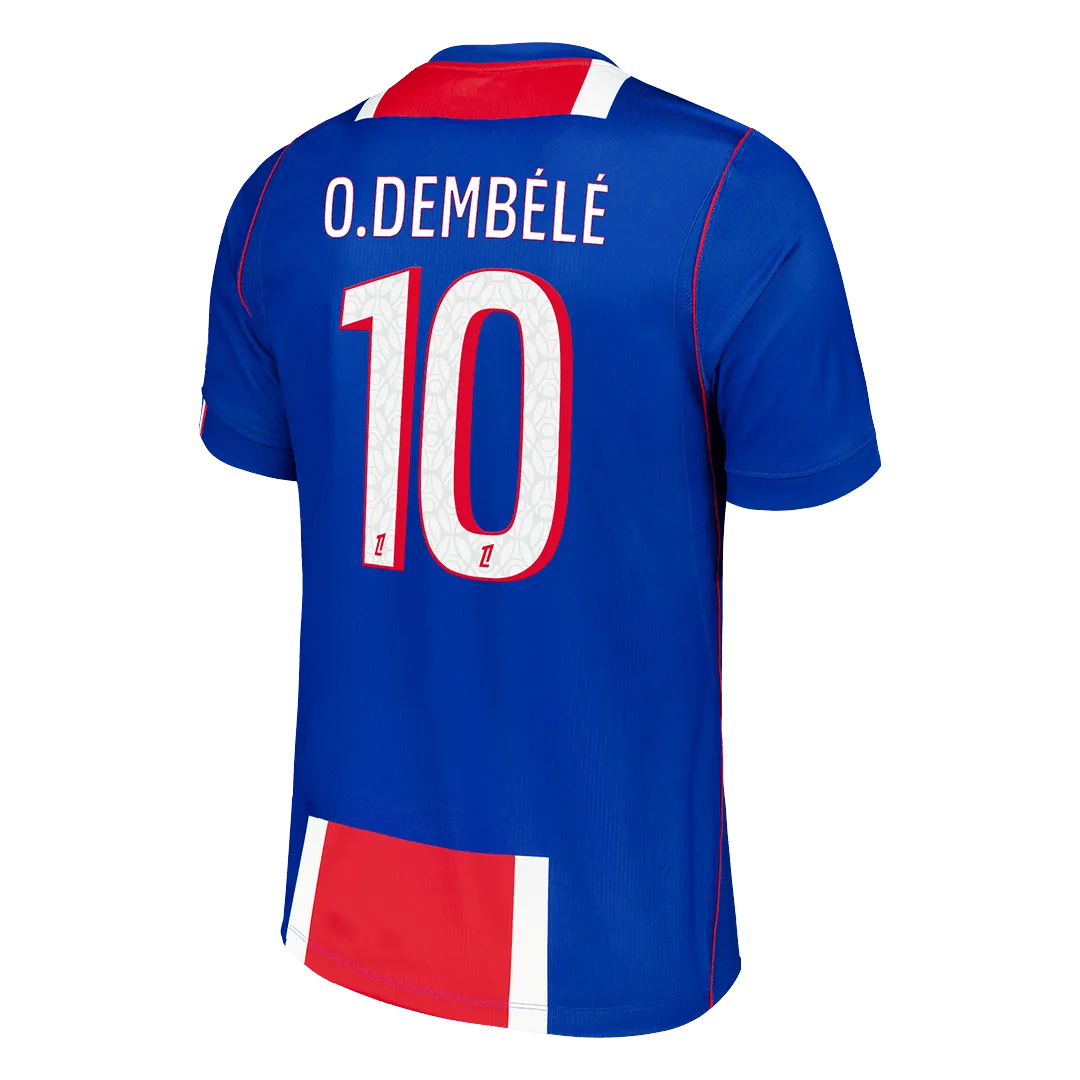 Maillot de foot O.DEMBÉLÉ #10 PSG Domicile 2025/26