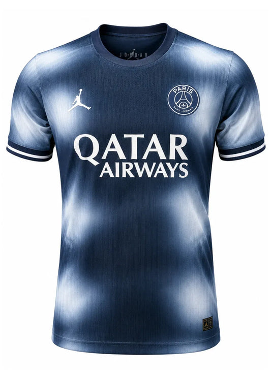 Maillot domicile PSG, version joueur, bleu marine 2025/26