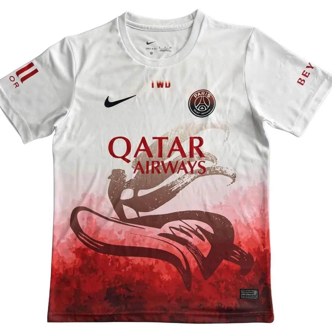 PSG x TEAM WANG Lunar New Year Limited Edition Pre-Match Jersey 2025/26