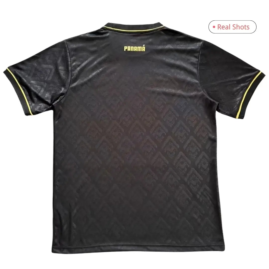 Panama Third Away Football Jersey 2025 Black