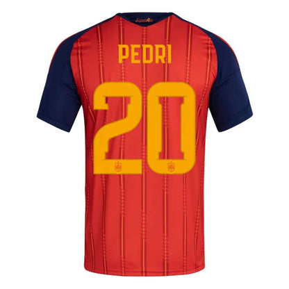 PEDRI #20 Spain Home Soccer Jersey 2026 World Cup