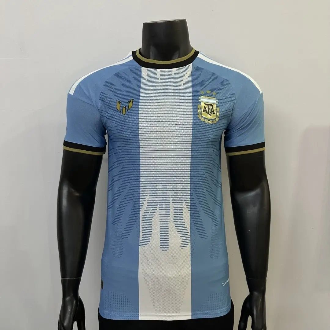 Argentina X Messi Player Version Jersey 2026 Blue With Badge