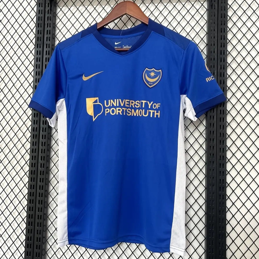 Portsmouth Home Soccer Jersey 2026/27