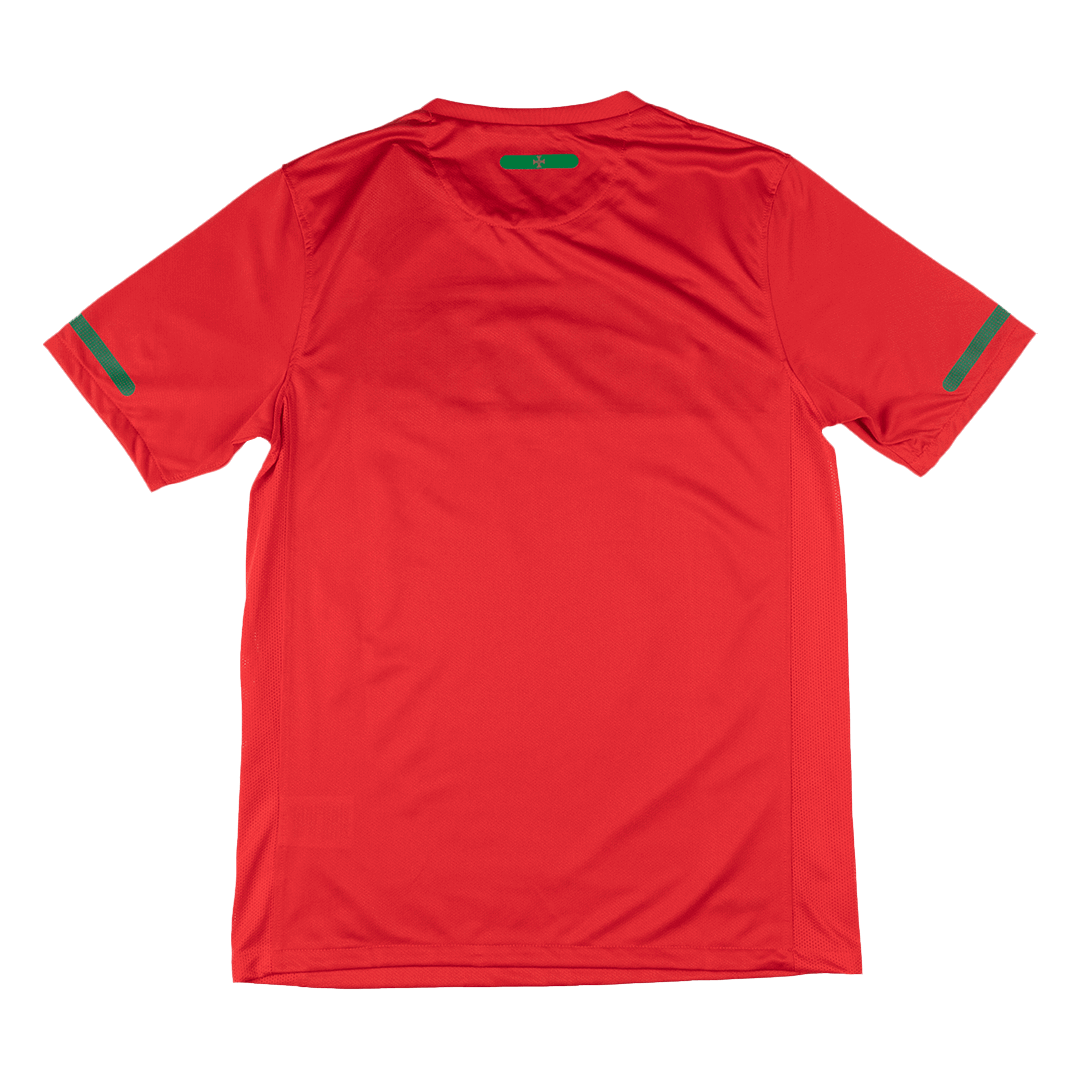 Portugal 2010 Home Retro Football Jersey