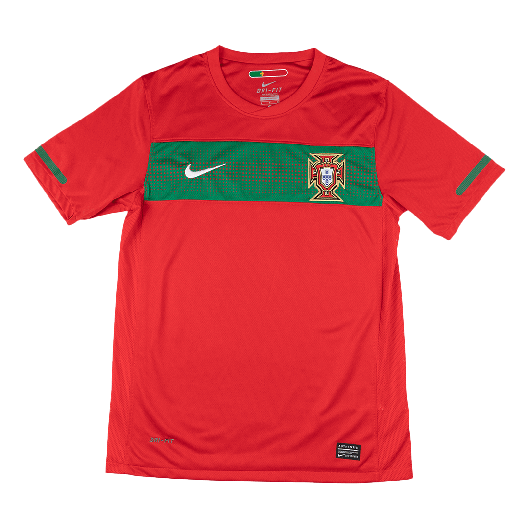 Portugal 2010 Home Retro Football Jersey