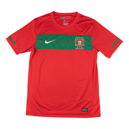 Portugal 2010 Home Retro Football Jersey