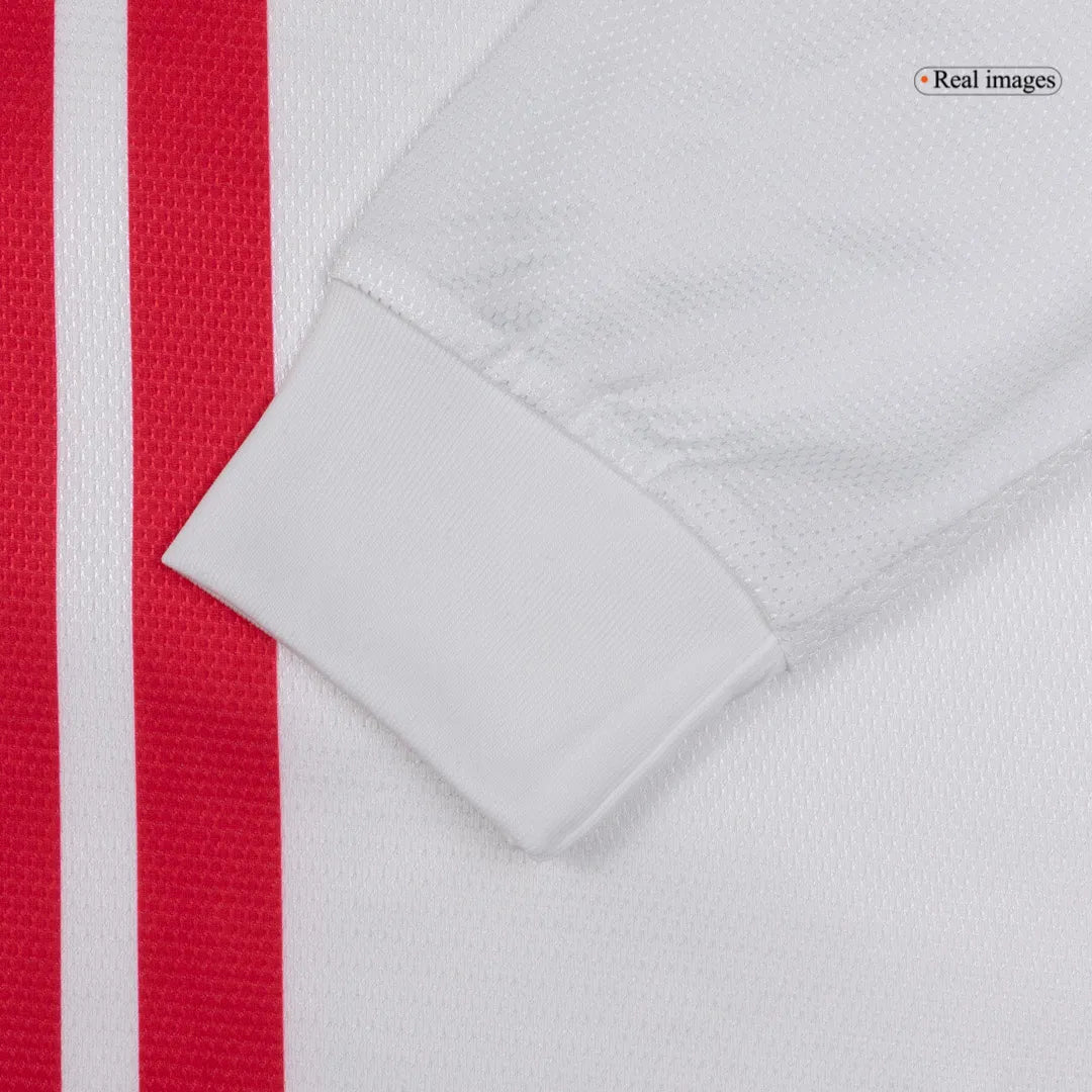Maillot de football rétro domicile manches longues Coupe du Monde 1998 Japon