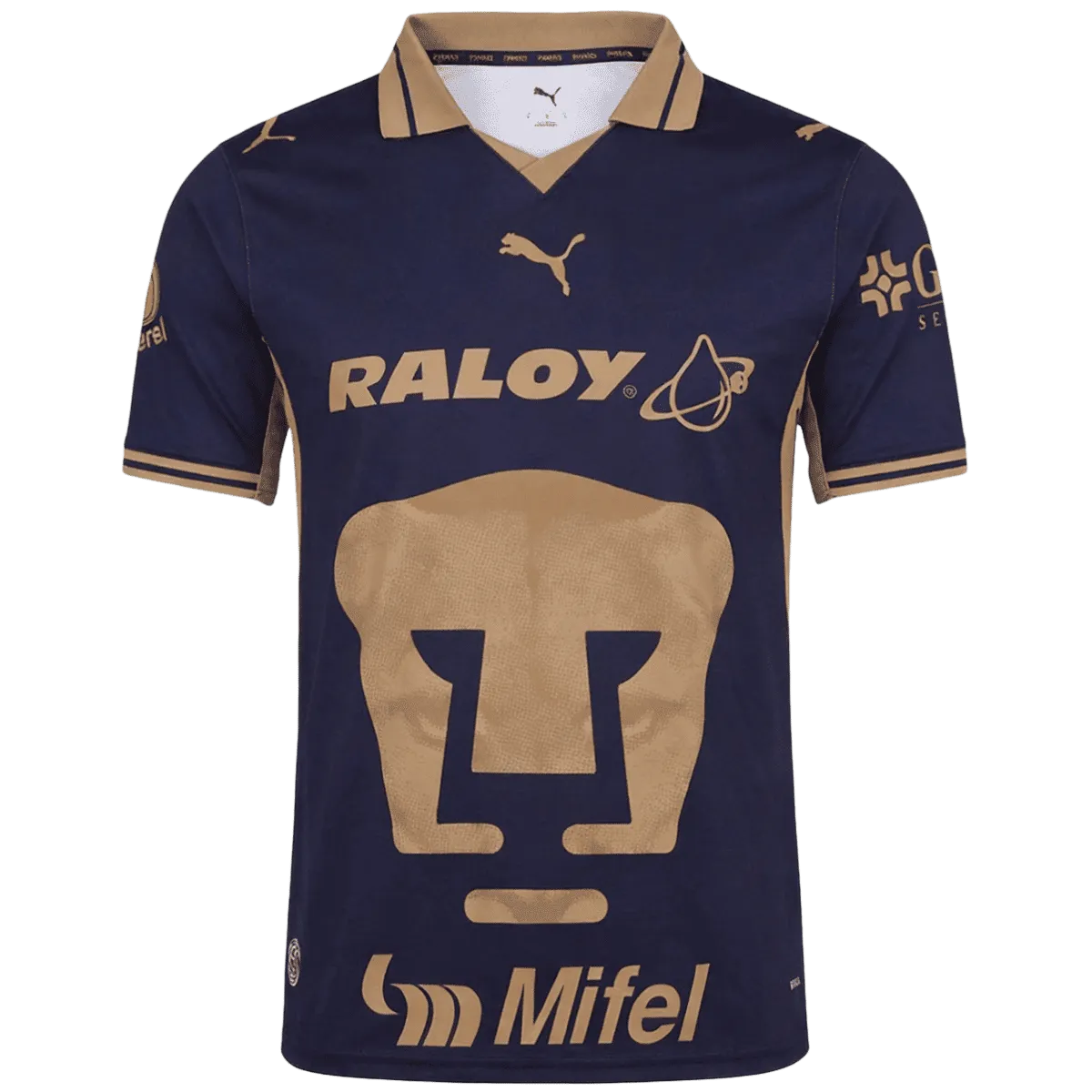 Camiseta de local de los Pumas UNAM 2025/26