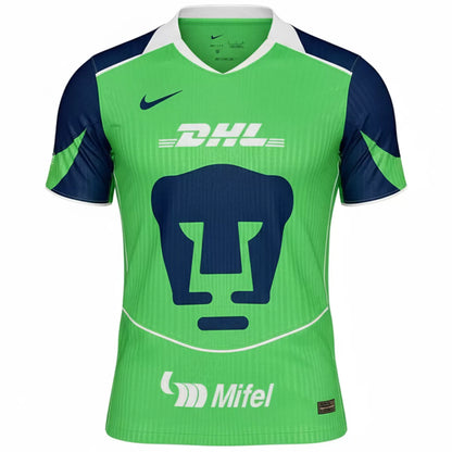 Pumas UNAM Player Version Third Away Jersey 2025/26