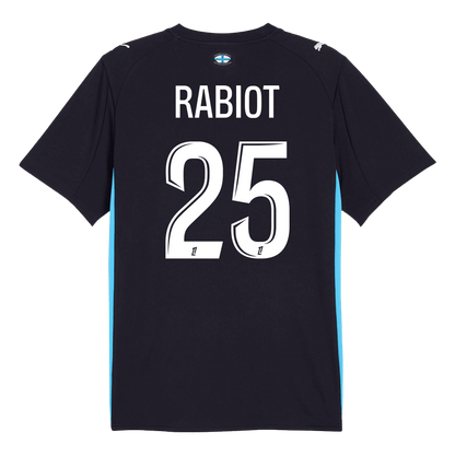 RABIOT #25 Marseille Away Soccer Jersey 2025/26