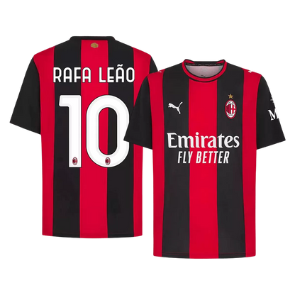 RAFA LEÃO #10 AC Milan Home Soccer Jersey 2026/27