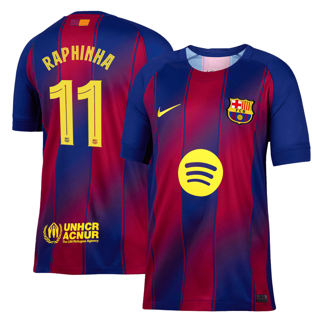 Camiseta de Raphinha nº 11 del FC Barcelona, ​​temporada 2025/26 - Champions League