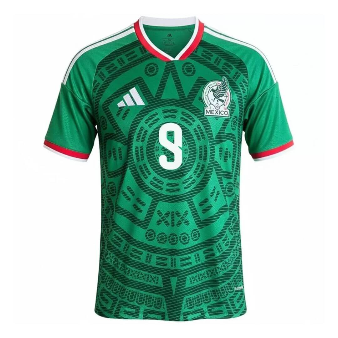 Camiseta de local de México RAÚL #9 para la Copa Mundial de 2026