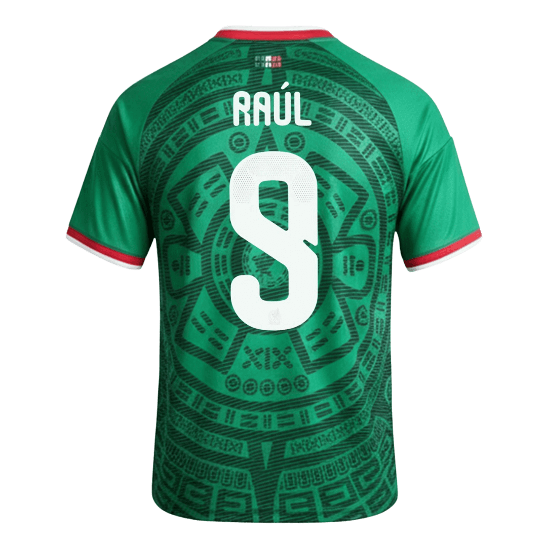 Camiseta de local de México RAÚL #9 para la Copa Mundial de 2026