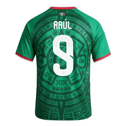 Camiseta de local de México RAÚL #9 para la Copa Mundial de 2026