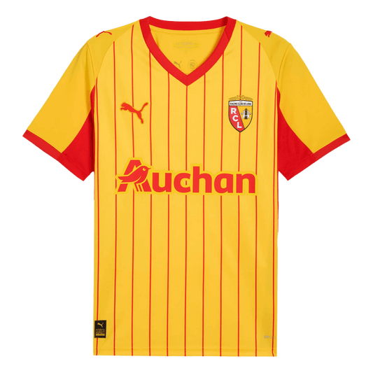 RC Lens Home Soccer Jersey 2025/26