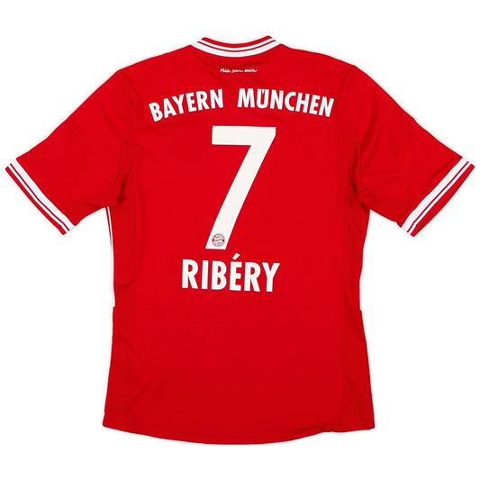 RIBÉRY #7 Bayern Munich 2013/14 Home Retro Football Jersey