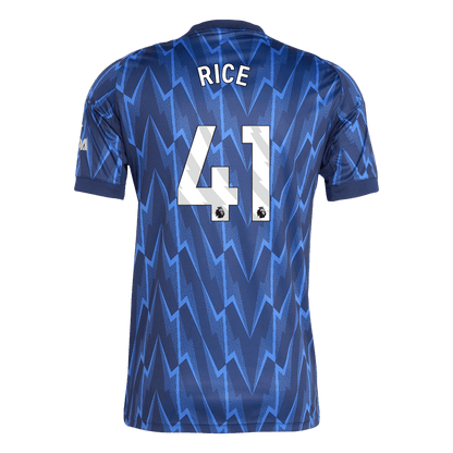 Maillot extérieur d'Arsenal 2025/26, numéro 41 (RICE)