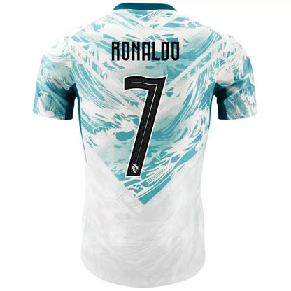 Ronaldo #7 Portugal Player Version Away Soccer Jersey 2026 World Cup