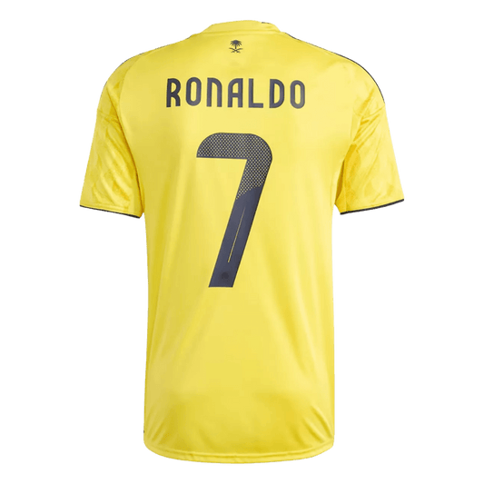 RONALDO #7 Al Nassr Home Soccer Jersey 2025/26