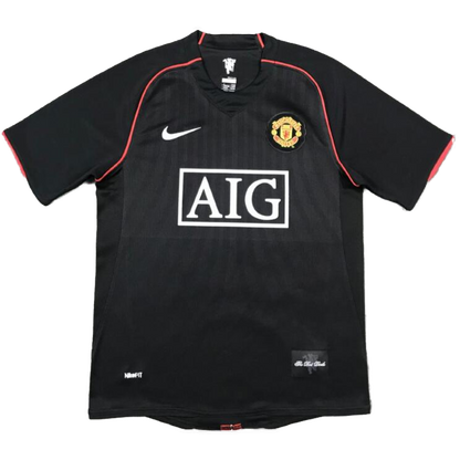 Camiseta retro de visitante del Manchester United 2007/08, número 7 de Ronaldo