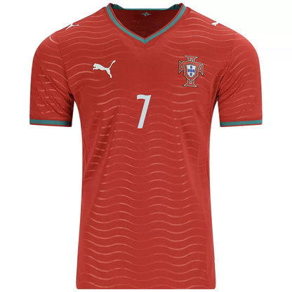 Camiseta de fútbol local de Portugal RONALDO #7 Copa Mundial 2026