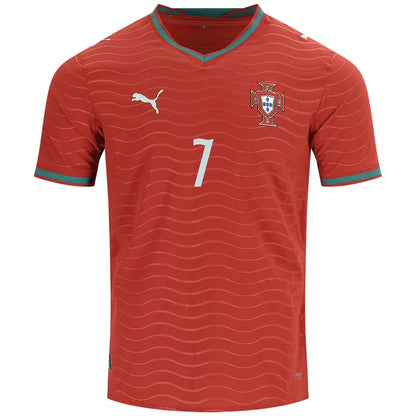 Ronaldo #7 Portugal Player Version Home Soccer Jersey 2026 World Cup