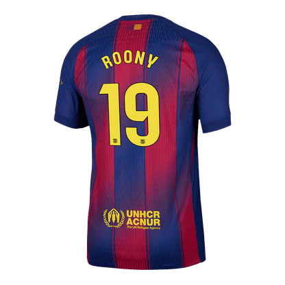 ROONY #19 Barcelona Home Player Version Soccer Jersey 2025/26