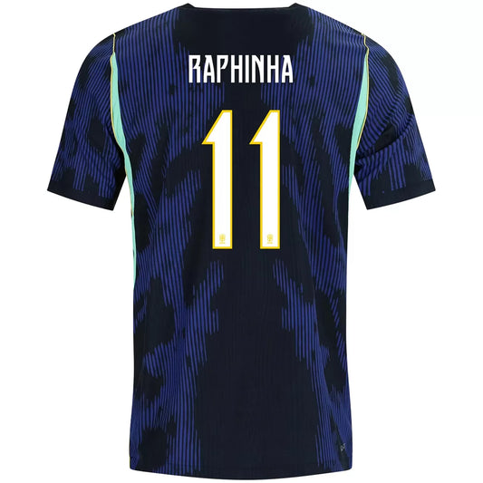 Raphinha #11 Brazil Away Soccer Jersey 2026 World Cup