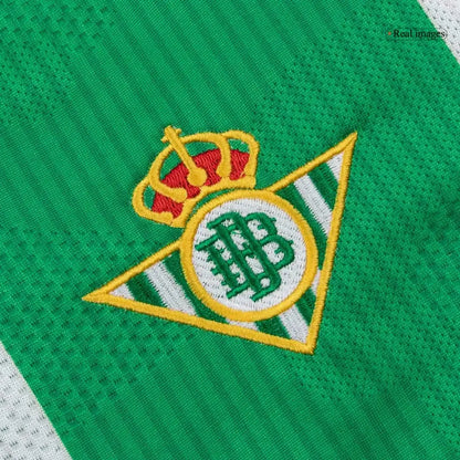Camiseta de fútbol local del Real Betis 2025/26 de manga larga