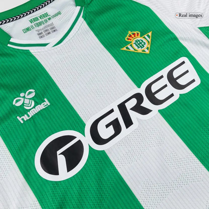 Camiseta de fútbol local del Real Betis 2025/26 de manga larga