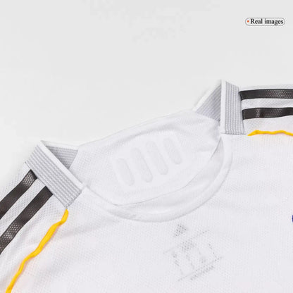 Real Madrid Home Long Sleeve Jersey 2025/26 Player Version