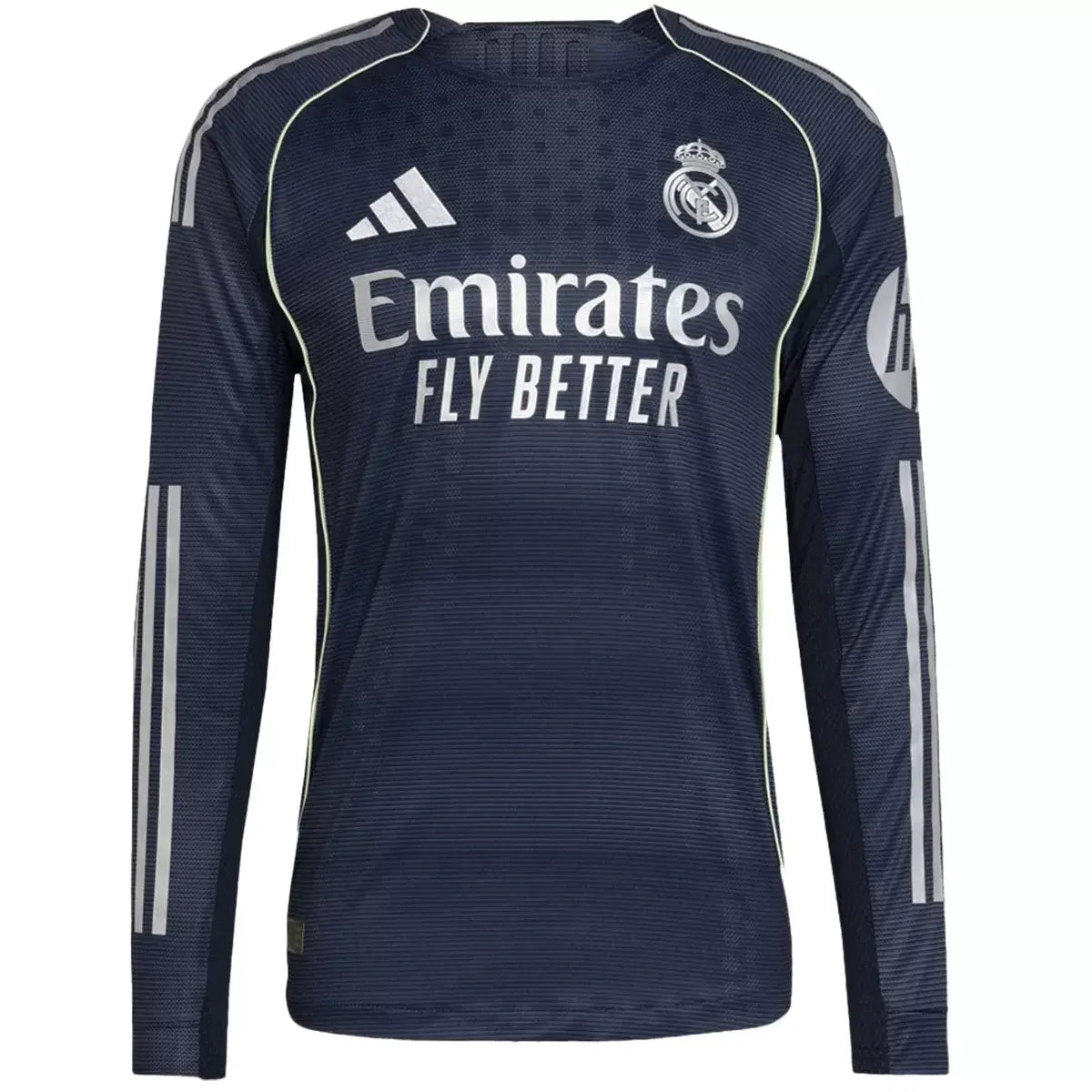 Real Madrid Away Long Sleeve Jersey 2025/26 Player Version