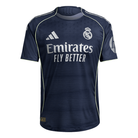 Real Madrid Player Version Away Soccer Jersey 2025/26 Navy