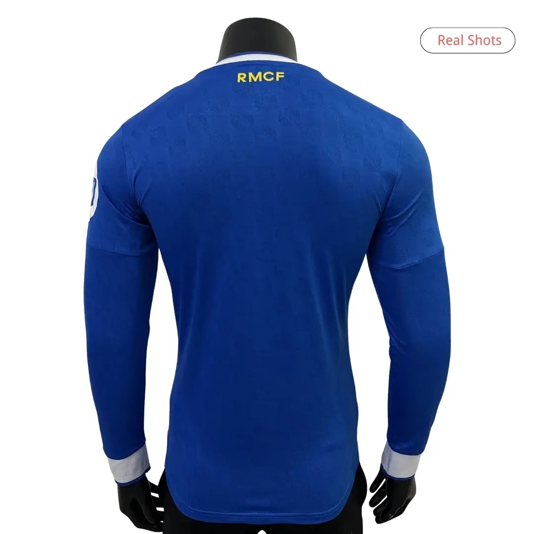 Real Madrid Third Away Long Sleeve Player Version Jersey 2025/26