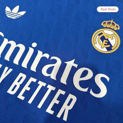 Real Madrid Third Away Long Sleeve Player Version Jersey 2025/26