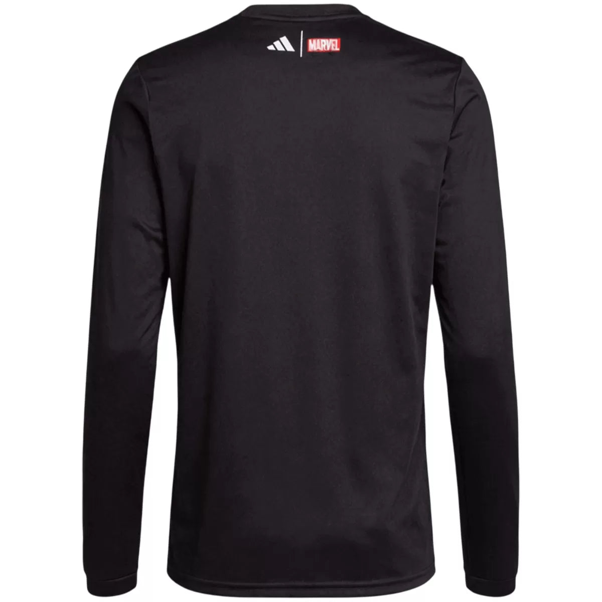 Real Madrid Marvel Warm Up Shirt 2025/26 Black Long Sleeve