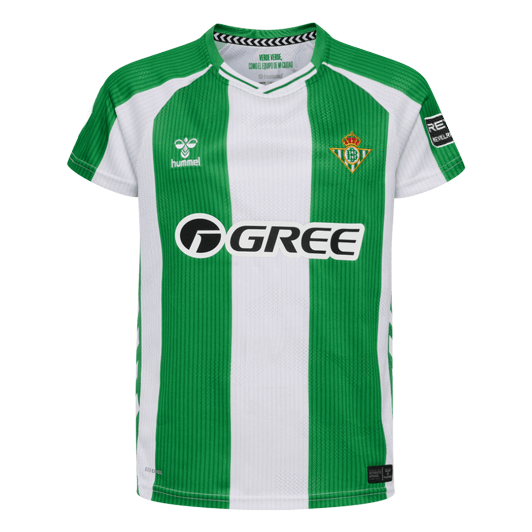 Antony #7 Real Betis Home Soccer Jersey 2025/26